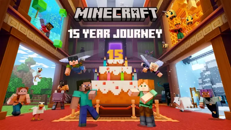 我的世界地图：Minecraft 15周年 【15 Year Journey】地图下载