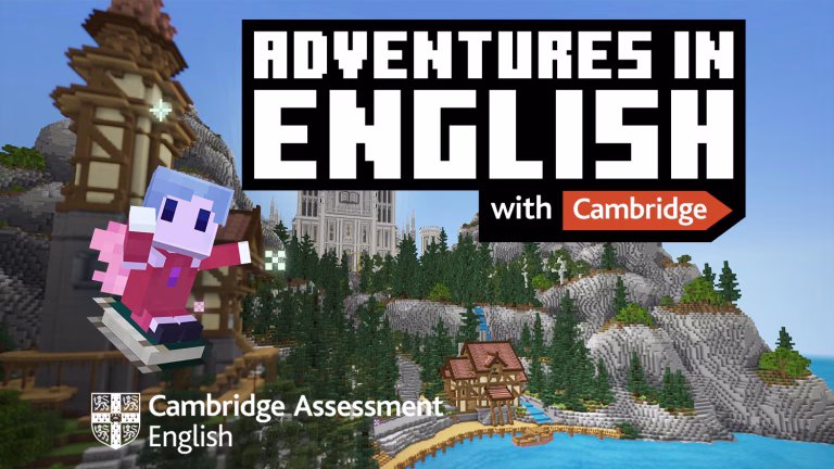 开启史诗般的探索，掌握英语技能：Minecraft 教育版 “剑桥英语冒险”！
