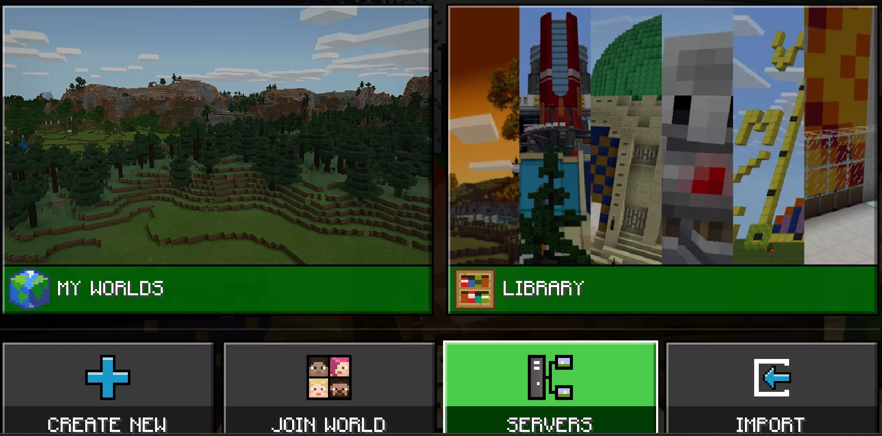 Minecraft 教育版进入服务器步骤一