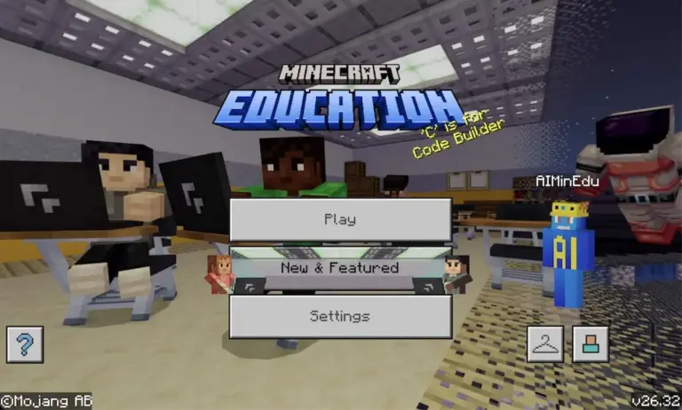 Minecraft 我的世界教育版 “Learning Cubed” 重磅更新 (v26.32.0)